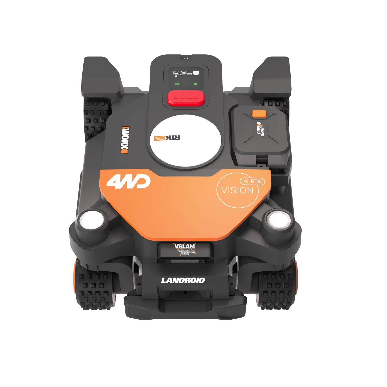 Worx Mähroboter L1000 4WD WR341E Landroid Vision Cloud